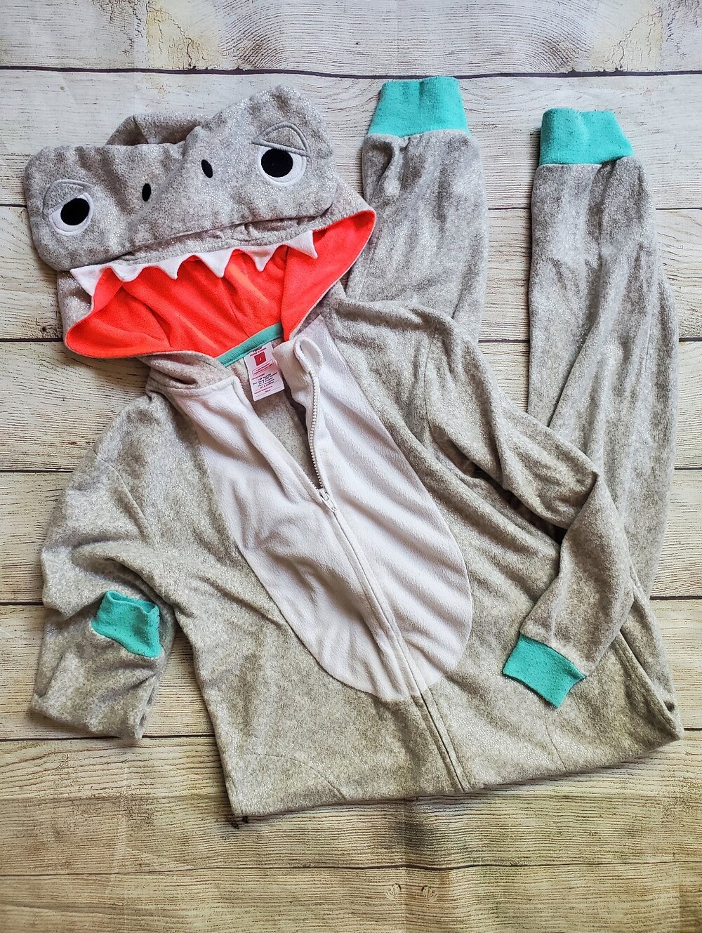 Target Kids Shark Hooded Pajama Onesie